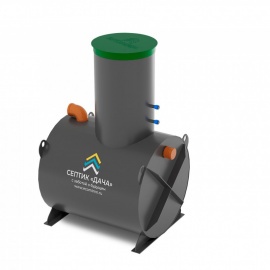 Продуманный "до мелочей" четырёхкамерный септик
